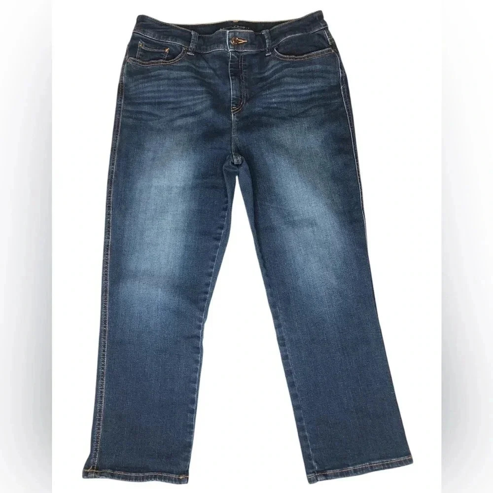 Chico’s The Platinum Crop Jeans - Picture 2 of 7